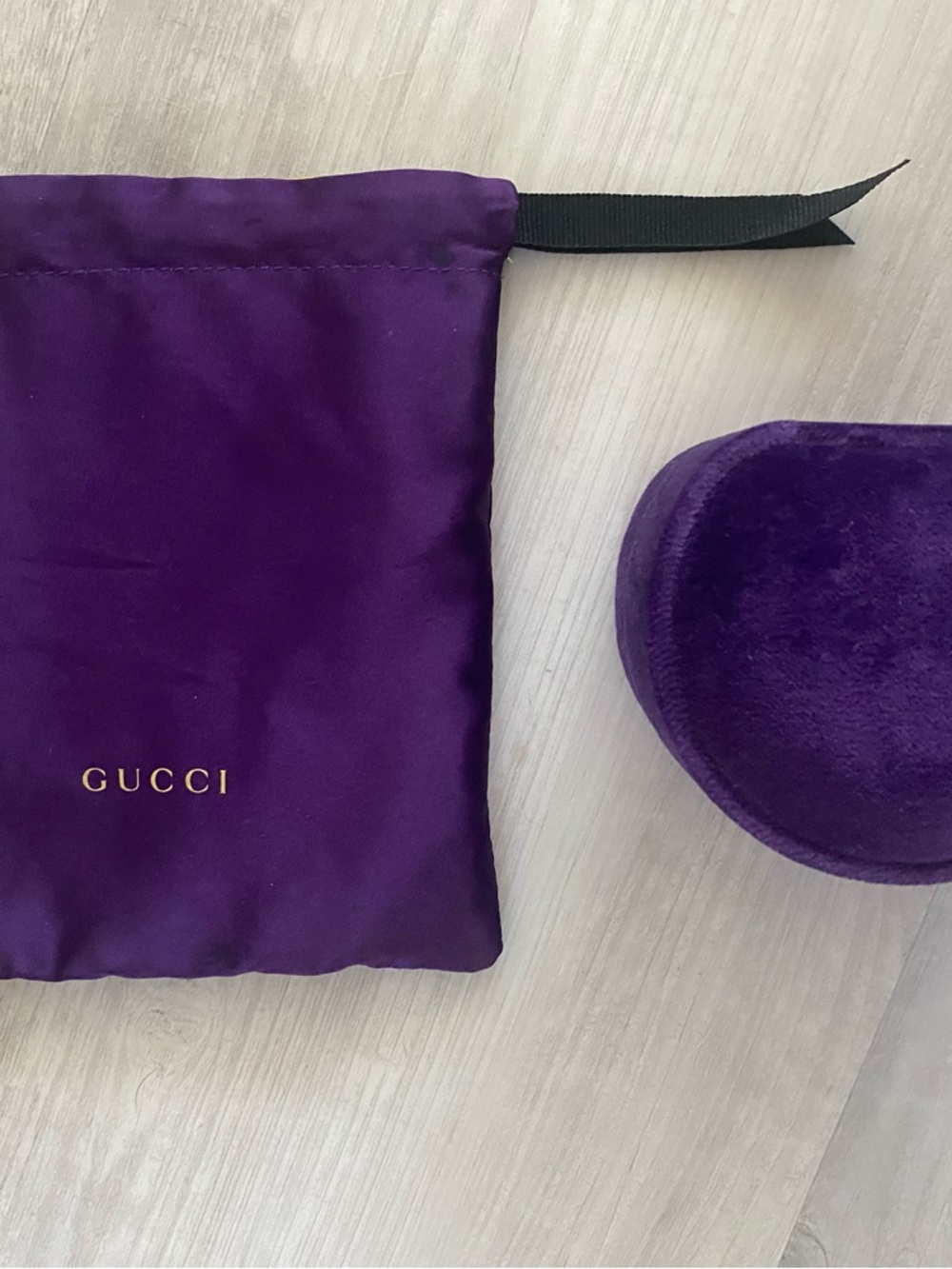 Gucci Pink Crystal Double G Ring in Silver - Picture 4 of 4
